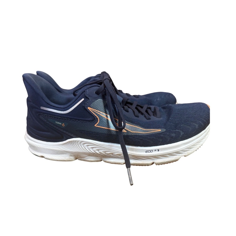 Altra Torin 6 Women's Running Shoes Navy Blue Orange Size 7.5